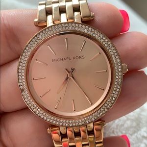 Michael Korda Rose Gold watch